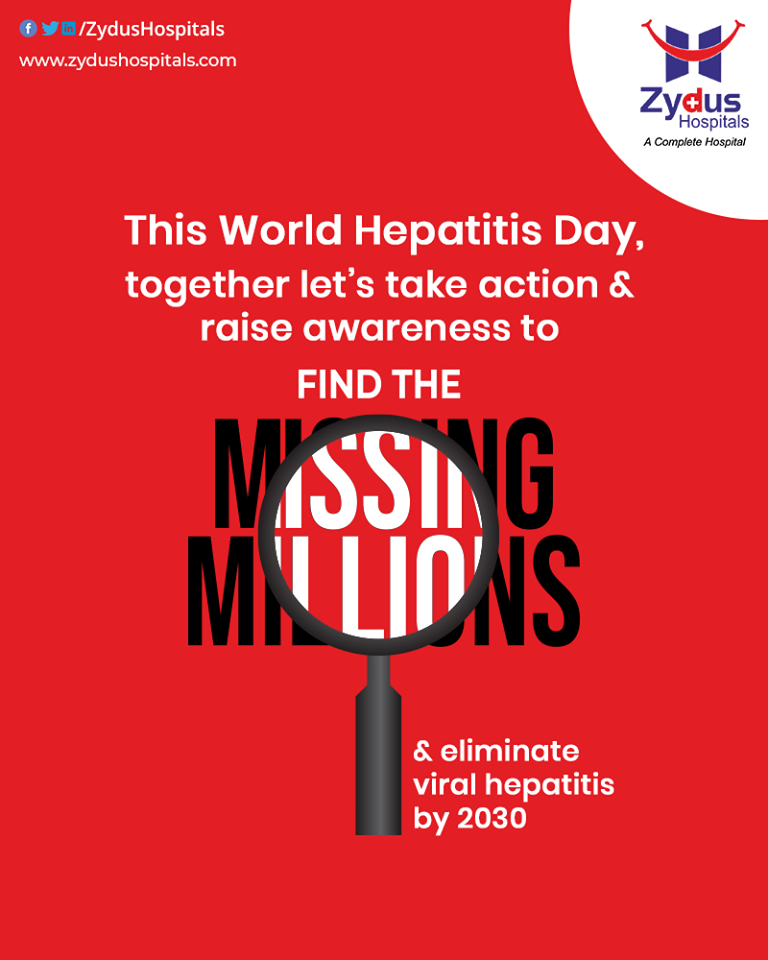 Let's overcome the barriers of diagnosing #Hepatitis and raise awareness towards finding the Missing #Millions.
ReadMore:https://t.co/Aswi5PJnG8

#WorldHepatitisDay #HepatitisDay #HepatitisDay2020 #Hepatitis #LiverCare #ViralHepatitis #ZydusHospitals #Ahmedabad #SmileofGoodHealth https://t.co/ghyAZMIXyy
