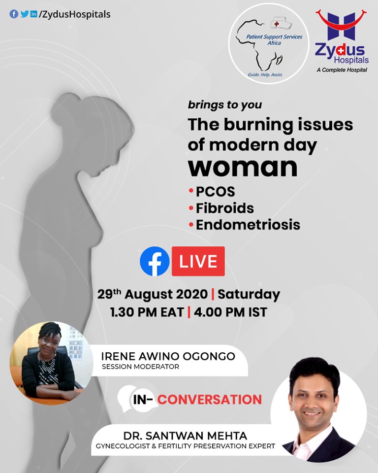 Women make our society sensitive & beautiful, the modern day lay faces much more than what a man does.
ReadMore:https://t.co/XFqHnM4eZy

#FBLive #FacebookLive #PCOS #Fibroids #Endometriosis #ZydusHospitals #Ahmedabad #SmileofGoodHealth https://t.co/FvFF5FBux8