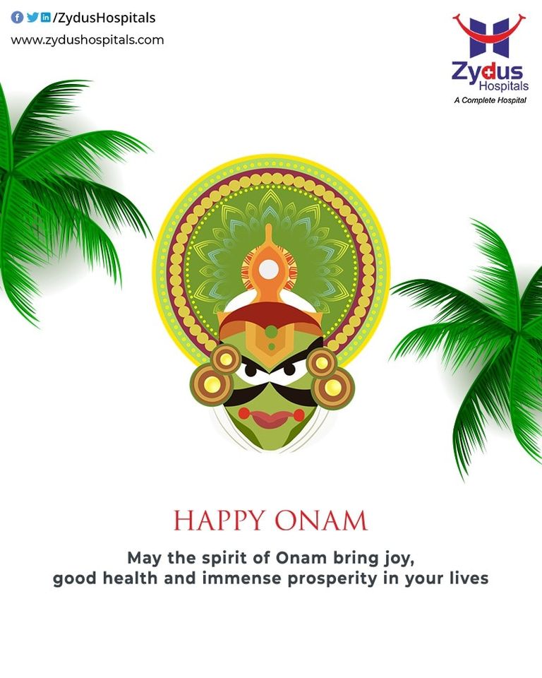 Wishing you a Health and Happy Onam

#HappyOnam #Onam #Onam2020 #ZydusHospitals #Ahmedabad #GoodHealth https://t.co/5pTqiImKax