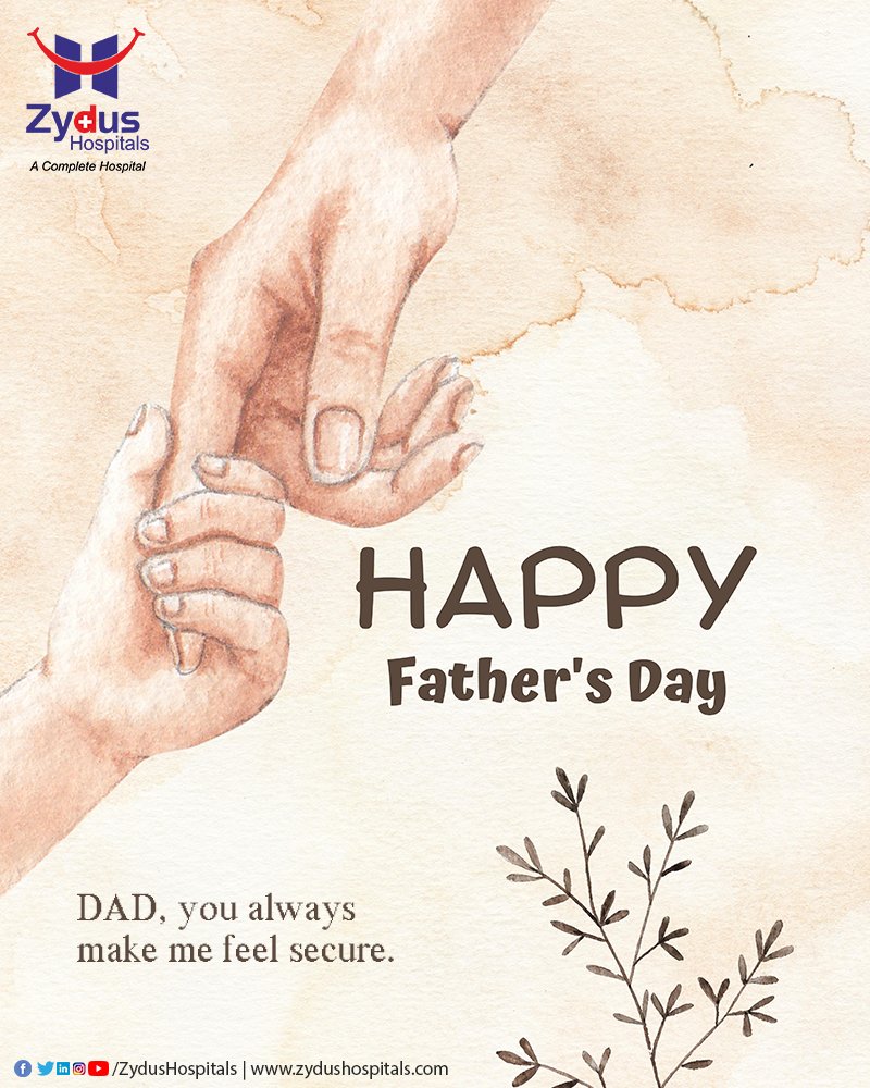 This Father's Day, let's pledge to take care of your dad's health.

#HappyFathersDay #FathersDay #FathersDay2022 #HappyFathersDay2022 #DAD #Father #Fatherhood  #ZydusHospitals #BestHospitalInAhmedabad #Ahmedabad https://t.co/UnLPHNBUke