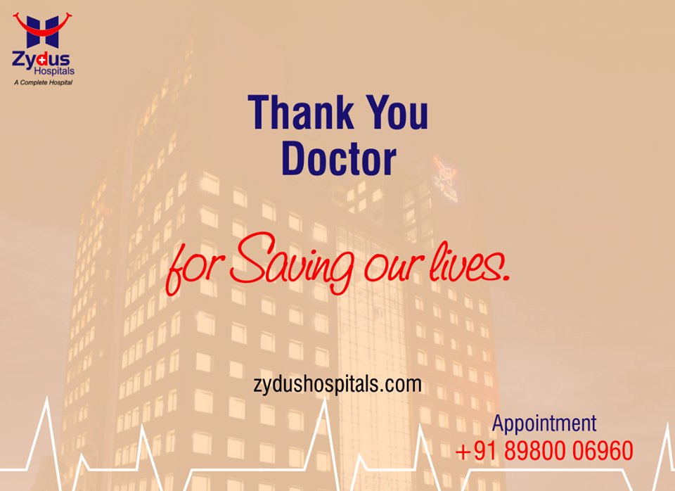 No words are enough are thank a #doctor,this #DoctorsDay Zydus Hospitals thanks all the doctors
#ThankYou#ZydusCare https://t.co/1ZD9LIF3Bb