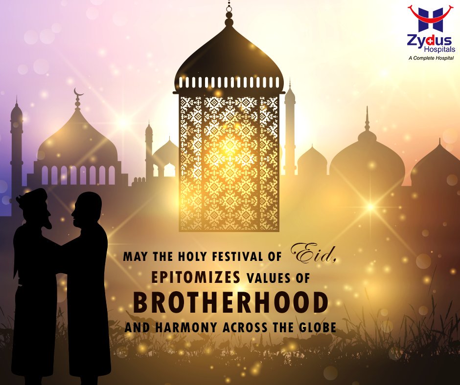 May the holy festival of #EID epitomises values of brotherhood & harmony across the globe!

#ZydusHospitals https://t.co/sL8DoaAZsf