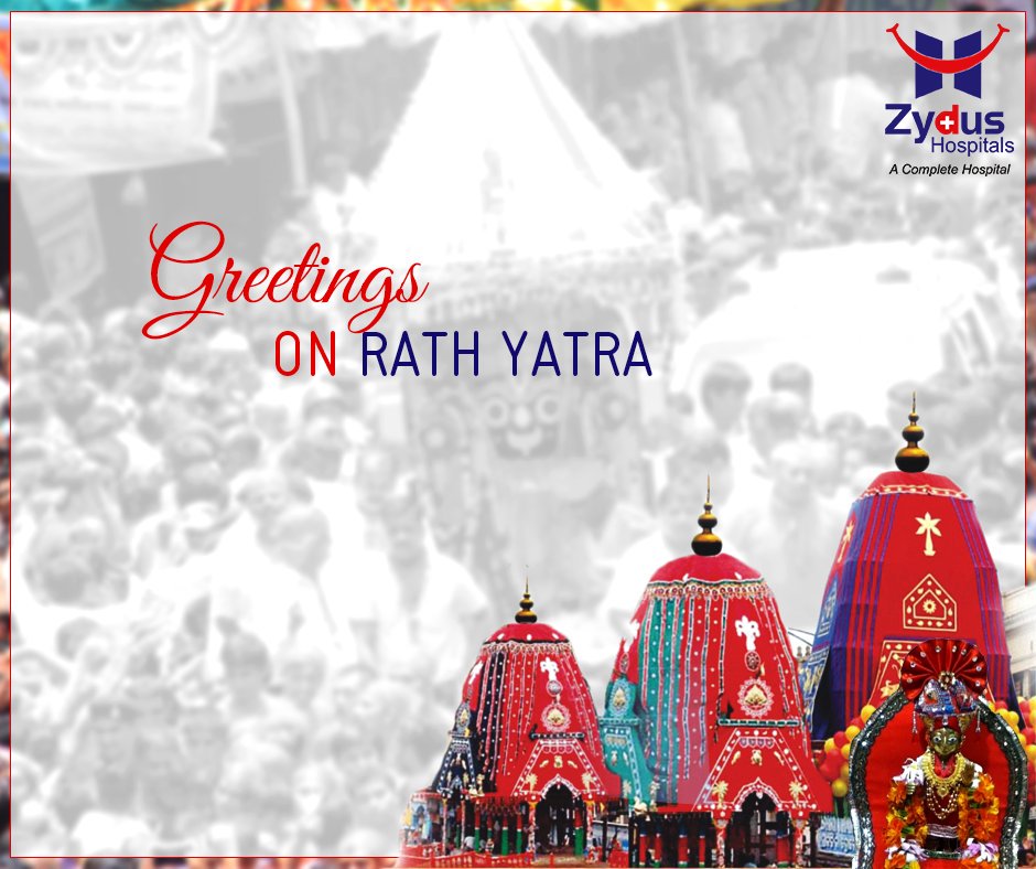 Greetings on #Rathyatra from Zydus Hospitals!

#FestiveGreetings #FestivalsOfIndia #ZydusHospitals #Ahmedabad https://t.co/IlpWgkYnrS
