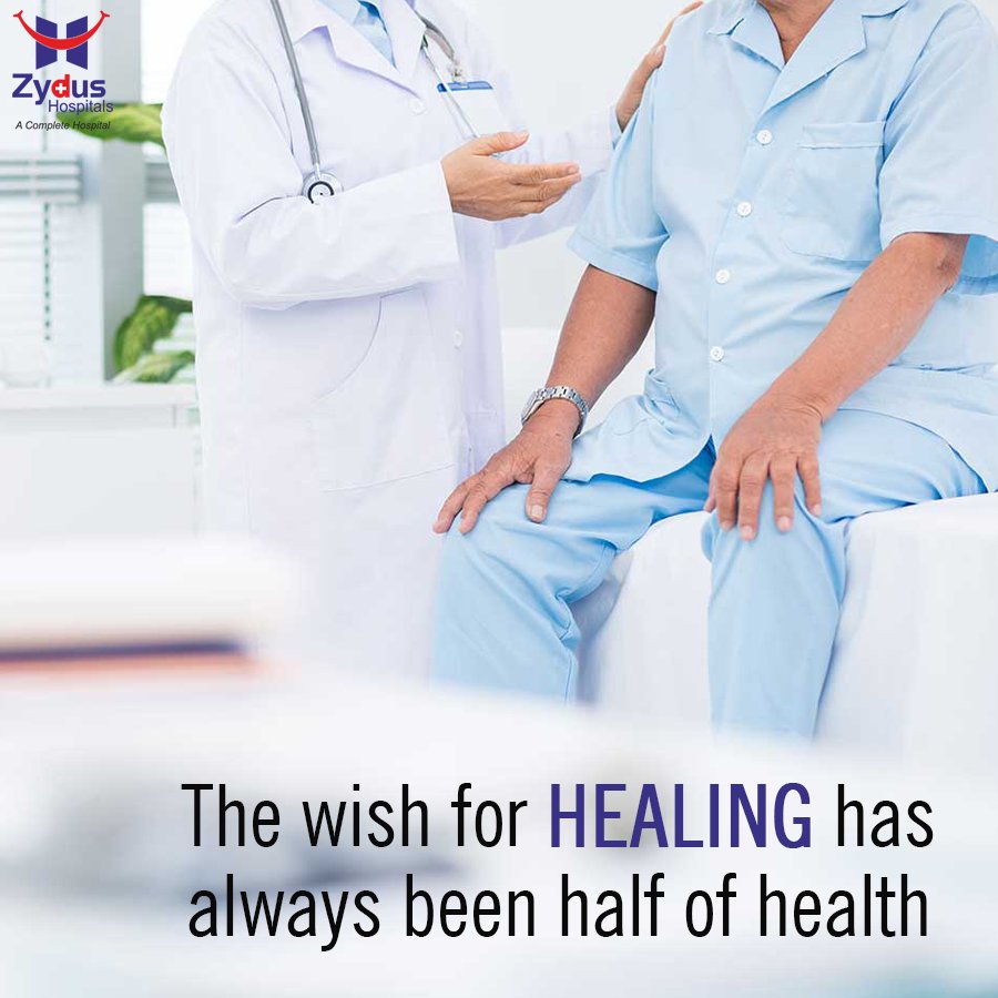 You’re half-way cured just with your belief of getting well
#HealthCare #ZydusHospitas #Ahmedabad https://t.co/giv3D5zZQ0
