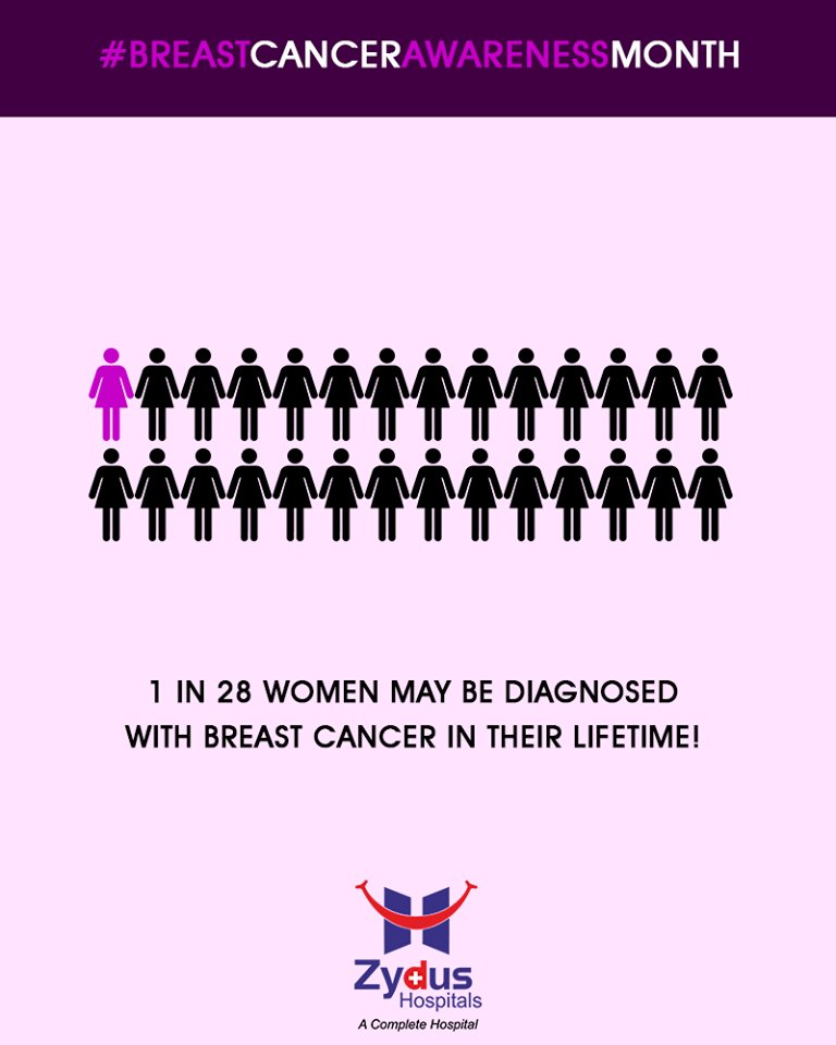 1 in 28 women may be diagnosed with Breast Cancer in their lifetime! https://t.co/bsaZyY42rB