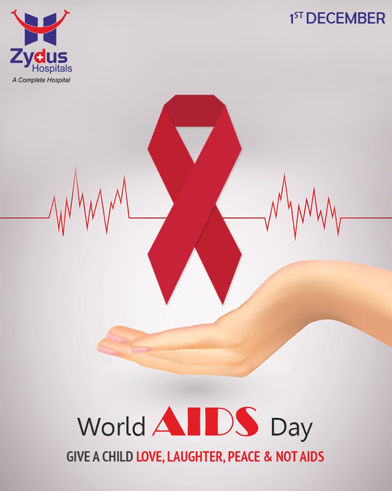 Give a child love, laughter, peace & not Aids.
#WorldAidsDay #ZydusHospitals #ZydusCare #StayHealthy #Ahmedabad https://t.co/FP5600MUP4